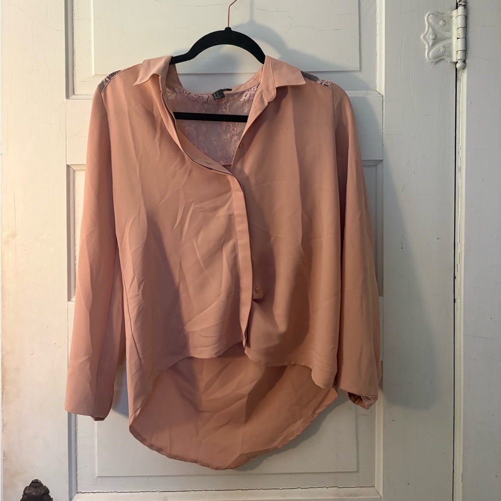 Forever 21 Light Pink Blouse